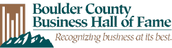 Boulder County Business Hall of Fame logo